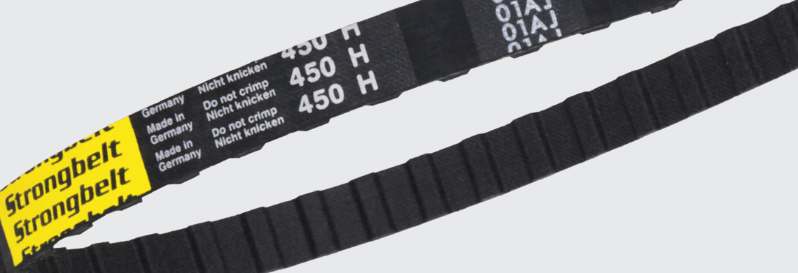 Strongbelt inch - Timing belt made of chloroprene, maintenance-free, with glass fibre tension member