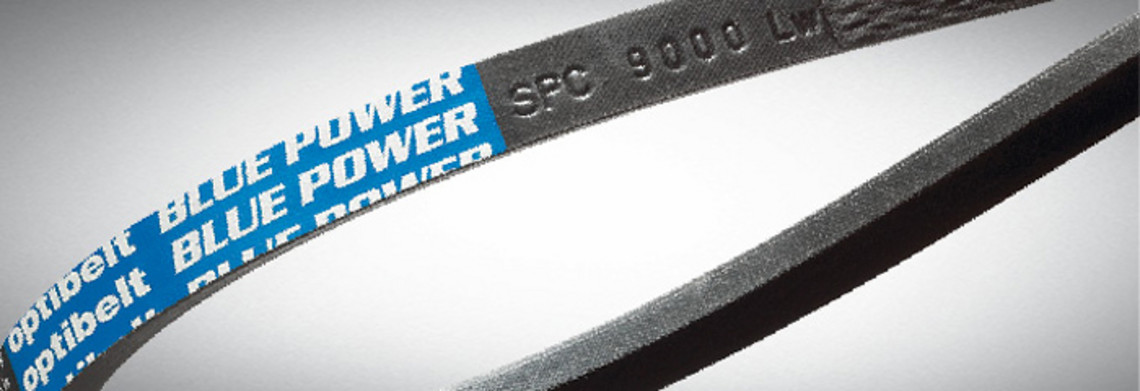 optibelt BLUE POWER - Hochleistungs-Schmalkeilriemen und Kraftbänder