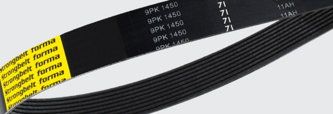 V-ribbed belts Strongbelt forma 